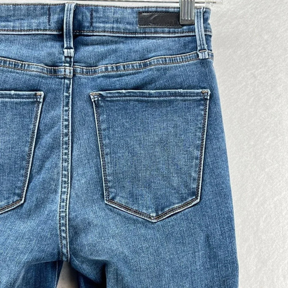 Abercrombie & Fitch Jeans Women Sz 25/0s Simone High Rise Skinny Denim Blue - Picture 8 of 10
